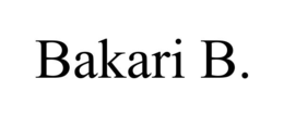 BAKARI B.