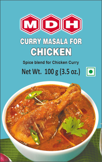 MDH CURRY MASALA FOR CHICKEN SPICE BLEND FOR CHICKEN CURRY NET WT. 100 G (3.5 OZ.)