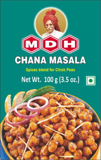 MDH CHANA MASALA SPICES BLEND FOR CHICK PEAS NET WT. 100 G (3.5 OZ.)