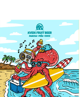 KVEIK FRUIT BEER PARCHA PINA COCO