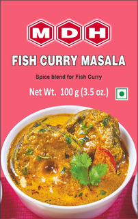 MDH FISH CURRY MASALA SPICES BLEND FOR FISH CURRY NET WT. 100 G (3.5 OZ.)