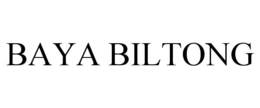 BAYA BILTONG