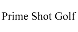 PRIME SHOT GOLF