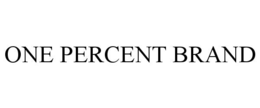 ONE PERCENT BRAND