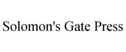 SOLOMON'S GATE PRESS