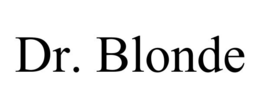 DR. BLONDE