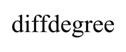 DIFFDEGREE