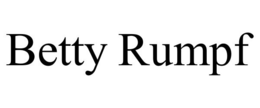 BETTY RUMPF
