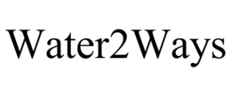 WATER2WAYS