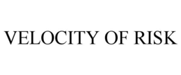 VELOCITY OF RISK