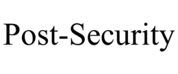 POST-SECURITY
