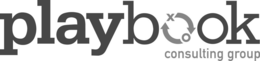 PLAYBOOK CONSULTING GROUP, ICON WITH X AND O WITH ARROWS