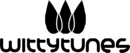 THE MARK CONSISTS OF 3 GRAPHIC TEARDROP ELEMENTS FORMING A LOTUS FLOWER THAT REPRESENT A "W" WITH THE WORD "WITTYTUNES" CENTERED UNDERNEATH. trademark