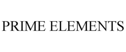 PRIME ELEMENTS