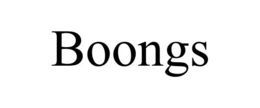 BOONGS