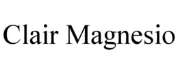 CLAIR MAGNESIO