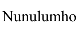 NUNULUMHO
