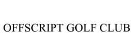 OFFSCRIPT GOLF CLUB