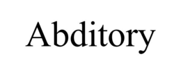 ABDITORY