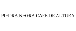 PIEDRA NEGRA CAFE DE ALTURA