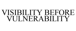 VISIBILITY BEFORE VULNERABILITY