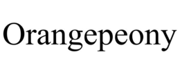 ORANGEPEONY