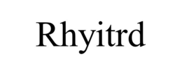RHYITRD