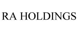 RA HOLDINGS