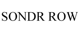 SONDR ROW