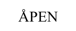 ÅPEN