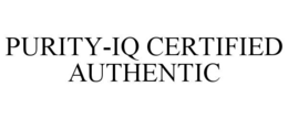 PURITY-IQ CERTIFIED AUTHENTIC