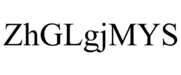 ZHGLGJMYS