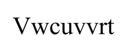 VWCUVVRT