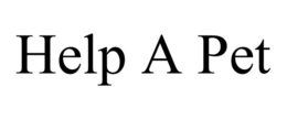 HELP A PET