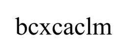 BCXCACLM