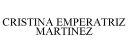 CRISTINA EMPERATRIZ MARTINEZ