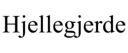 HJELLEGJERDE