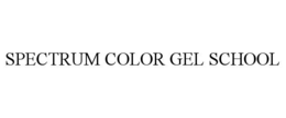 SPECTRUM COLOR GEL SCHOOL