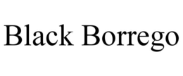 BLACK BORREGO