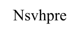 NSVHPRE