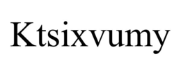 KTSIXVUMY