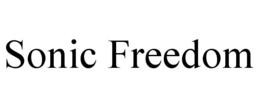 SONIC FREEDOM