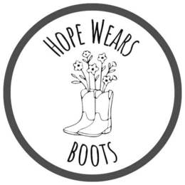 HOPE WEARS BOOTS