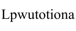 LPWUTOTIONA