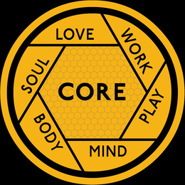 LOVE CORE MIND BODY WORK SOUL PLAY