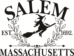 SALEM EST. 1692. MASSACHUSETTS