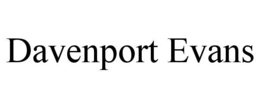 DAVENPORT EVANS