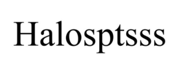 HALOSPTSSS