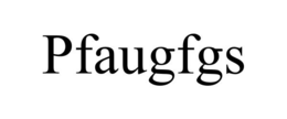 PFAUGFGS