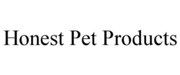 HONEST PET PRODUCTS